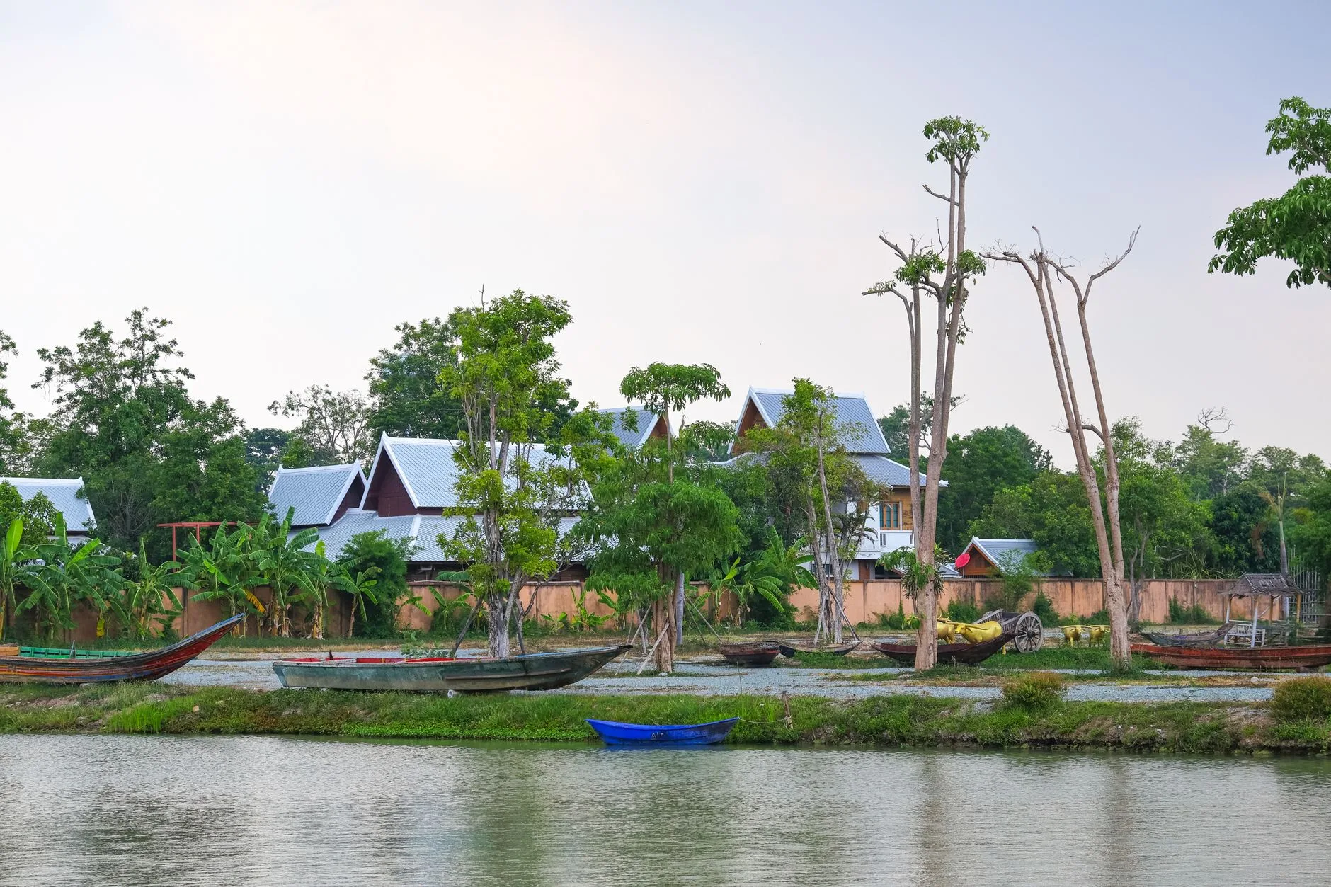 Kampot : la ville coloniale au bord de la rivière