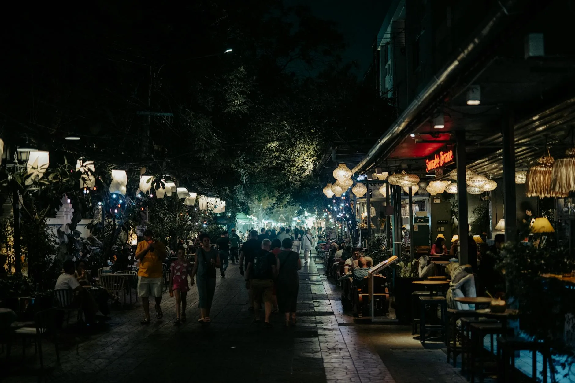La Pub Street et ses restaurants